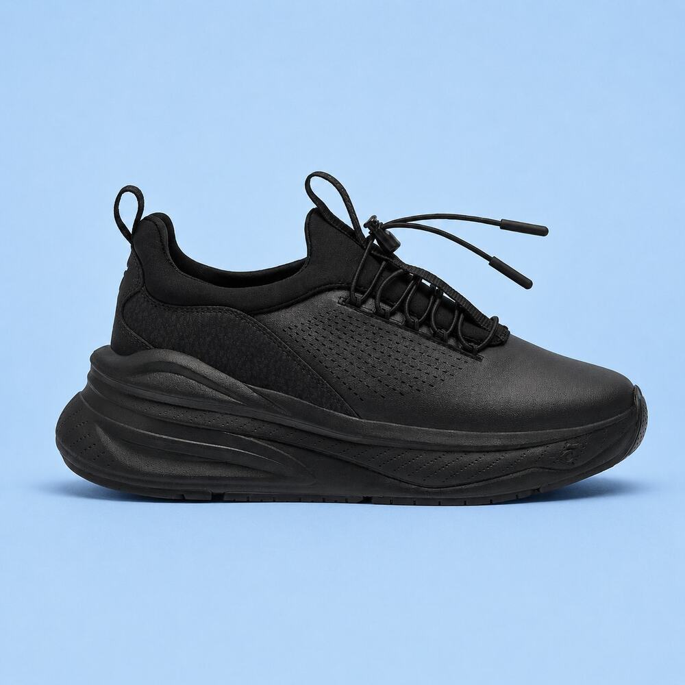 Clove Unisex Forte Black Nursing Sneakers Size W 10 M 8.5
